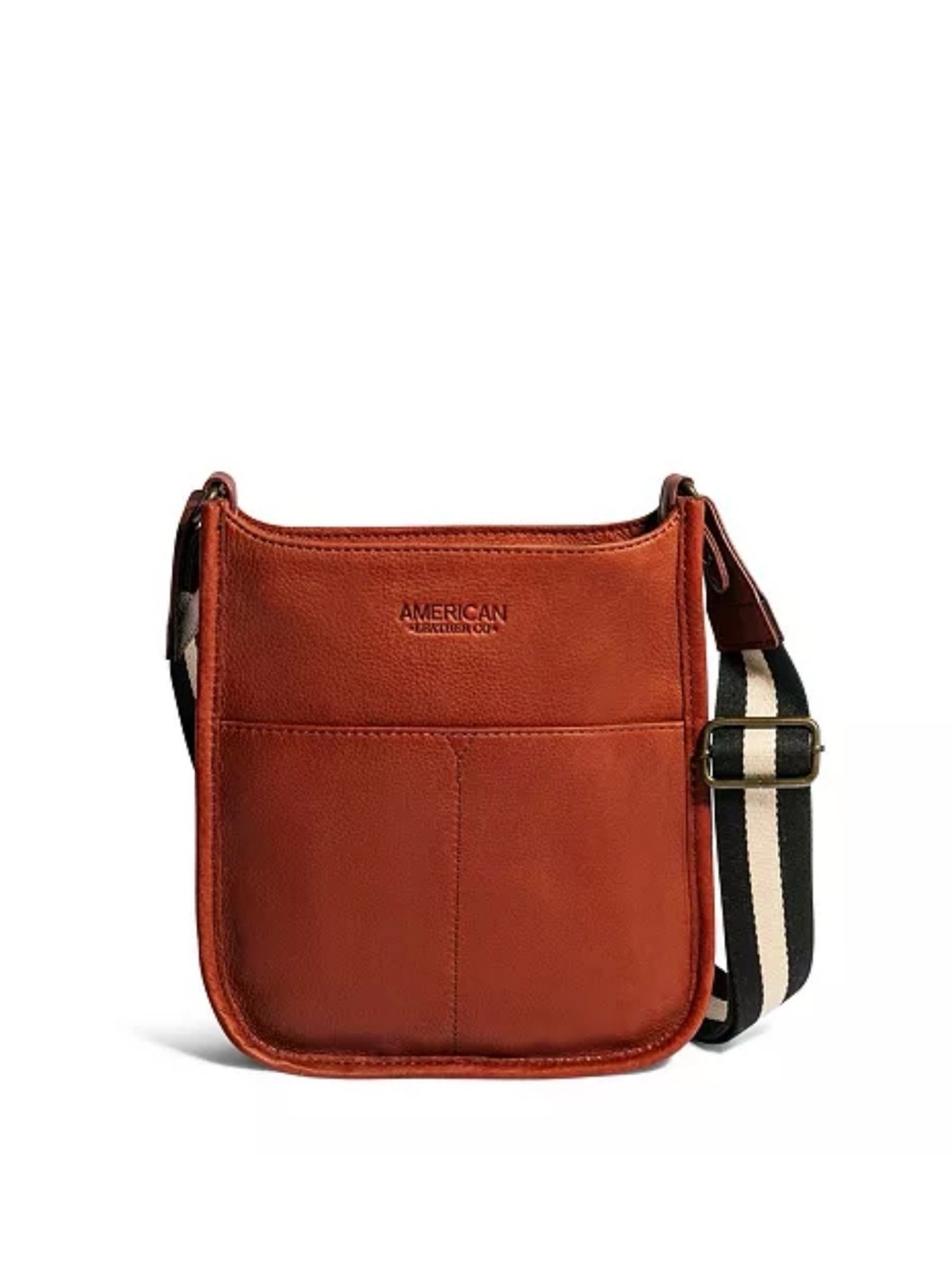 American Leather Co. Cali Crossbody with Webbed Strap